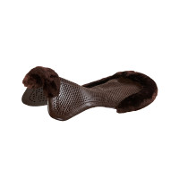 Therapeutisches Gel-Pad mit Ausschnitt aus ökologischer Wolle Acavallo Transparent / Weiß