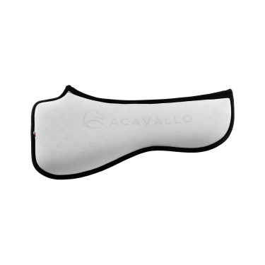 Therapeutischer Stoßdämpfer mit Memory-Schaum und Silikongrip Acavallo Weiß / Schwarz Wei&szlig;