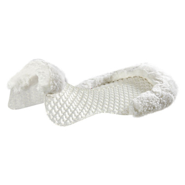 Atmungsaktives Gel-Pad mit Aussparung aus Schafwolle Acavallo Atmungsaktives Gel-Pad mit Aussparung aus Schafwolle Acavallo