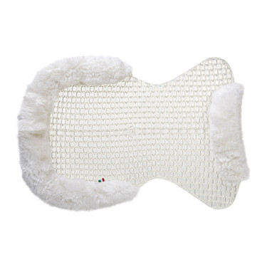 Atmungsaktives Gel-Pad mit Aussparung aus Schafwolle Acavallo Atmungsaktives Gel-Pad mit Aussparung aus Schafwolle Acavallo