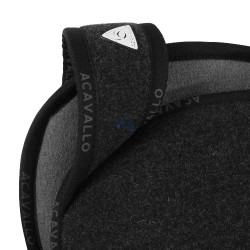 Memory-Foam-Filz-Sattelkissen vorne erhöht Acavallo Memory-Foam-Filz-Sattelkissen vorne erhöht Acavallo