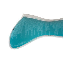 Formgedächtnis-Dämpfer mit Vordererhöhung Acavallo Himmelblau