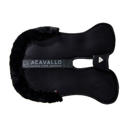 Formgedächtnis-Dämpfer Pad Piuma Acavallo Schwarz / schwarz