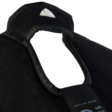 Formgedächtnis-Dämpfer Pad Piuma Acavallo Schwarz / schwarz
