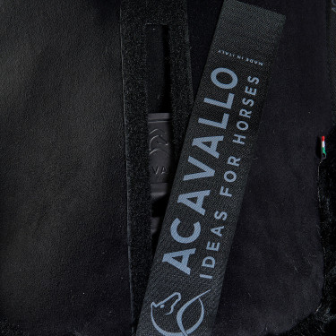 Formgedächtnis-Dämpfer Pad Piuma Acavallo Schwarz / schwarz