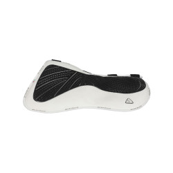 Formgedächtnis-Schabracke aus komplettem Schaffell Acavallo Weiß Weiß