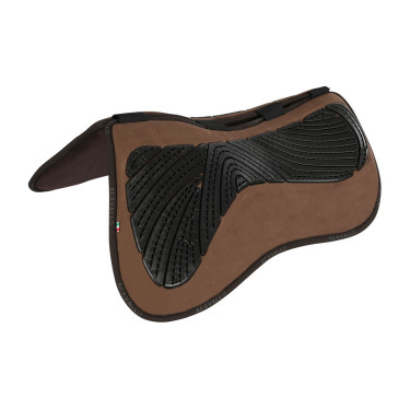 Formgedächtnis-Schabracke aus komplettem Schaffell Acavallo Braun