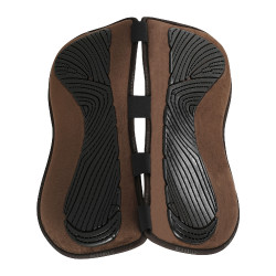 Formgedächtnis-Schabracke aus komplettem Schaffell Acavallo Braun