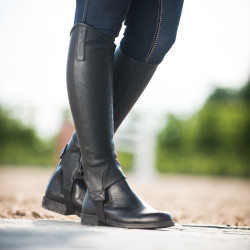 Mini-Chaps Desta Horze Supreme aus synthetischem Leder Mini-Chaps Desta Horze Supreme aus synthetischem Leder