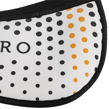 Formgedächtnis-Dämpfer mit Silikongrip und Equestro-Logo Weiß Formgedächtnis-Dämpfer mit Silikongrip und Equestro-Logo Weiß
