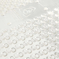 Amortisseur massant en gel réhausse avant Acavallo Transparent