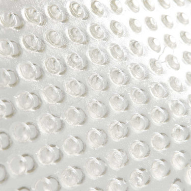 Amortisseur massant en gel avec rehausse arrière Acavallo Transparent