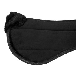 Ökologischer Wollschabracke Equestro Schwarz / schwarz