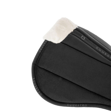 Ökologischer Wollschabracke Equestro Schwarz / schwarz / weiß