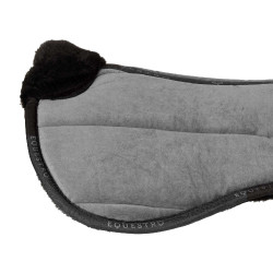 Ökologischer Wollschabracke Equestro Grau / Schwarz