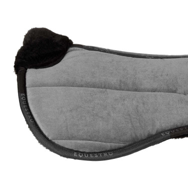 Ökologischer Wollschabracke Equestro Grau / Schwarz