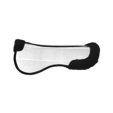 Ökologischer Wollschabracke Equestro Weiß / Schwarz Weiß