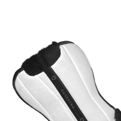 Ökologischer Wollschabracke Equestro Weiß / Schwarz Weiß