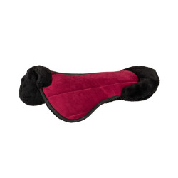 Ökologischer Wollschabracke Equestro Wein / Schwarz Rot