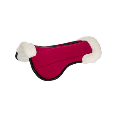 Ökologischer Wollschabracke Equestro Wein / schwarz / weiß