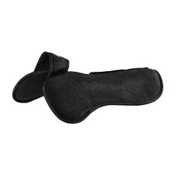 Dämpfer mit konfigurierbaren Taschen und Piuma WFS Pad aus flachem Wildleder Acavallo Schwarz Dämpfer mit konfigurierbaren Taschen und Piuma WFS Pad aus flachem Wildleder Acavallo Schwarz