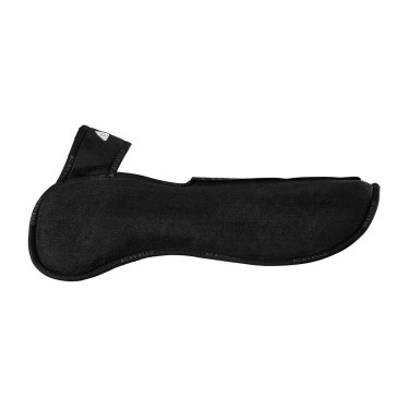 Dämpfer mit konfigurierbaren Taschen und Piuma WFS Pad aus flachem Wildleder Acavallo Schwarz Dämpfer mit konfigurierbaren Taschen und Piuma WFS Pad aus flachem Wildleder Acavallo Schwarz