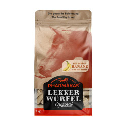Pferdeleckerlis mit Banane Pharmakas Pferdeleckerlis mit Banane Pharmakas