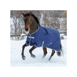 Bucas Freedom Turnout-Decke 300g Marine / Silber Blau