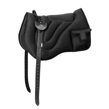 Reitpad mit Tasche Umbria Equitazione Schwarz