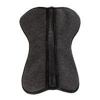 Amortisseur Acavallo CSO feutre Close Contact avec gouttière et mémoire de forme Charbon gris Amortisseur Acavallo CSO feutre Close Contact avec gouttière et mémoire de forme Charbon gris