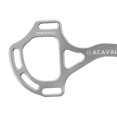 Zweige Hackamore Acavallo Alupro Aluminium Silber