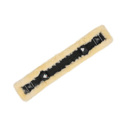 Acavallo Classic Kurzgurt-Schoner Gel & Lammfell Natürlich Braun