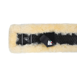 Acavallo Classic Kurzgurt-Schoner Gel & Lammfell Natürlich Braun