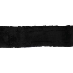 Acavallo Classic Kurzgurt-Schoner Gel & Lammfell Schwarz