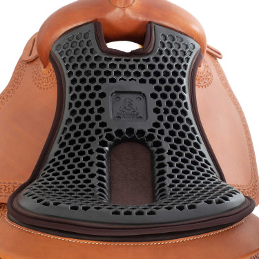 Sattelsitzbezug Acavallo Ortho-Coccyx Western Gel Hexagonal Dri-Lex 20mm Sattelsitzbezug Acavallo Ortho-Coccyx Western Gel Hexagonal Dri-Lex 20mm