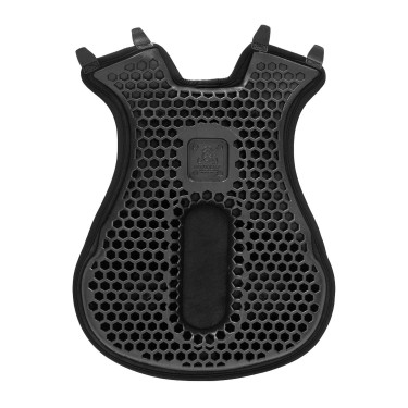 Sattelsitzbezug Acavallo Ortho-Coccyx Western Gel Hexagonal Dri-Lex 20mm Schwarz