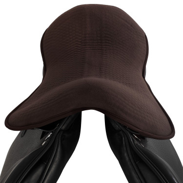 Acavallo Classic Obstacle Gel 20mm Dri-Lex Sitzbezug Braun