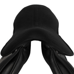 Acavallo Classic Obstacle Gel 20mm Dri-Lex Sitzbezug Schwarz