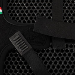 Acavallo Classic Obstacle Gel 20mm Dri-Lex Sitzbezug Schwarz