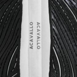 Klassischer Gel-Stoßdämpfer Acavallo Close Contact mit Memory-Schaum Weiß Weiß