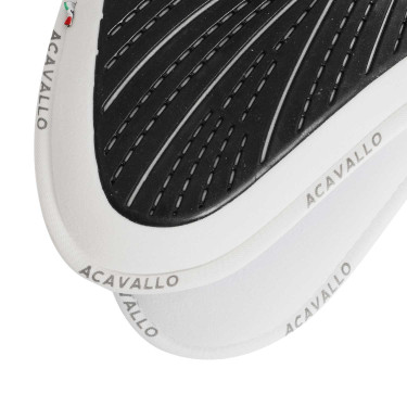Klassischer Gel-Stoßdämpfer Acavallo Close Contact mit Memory-Schaum Weiß Klassischer Gel-Stoßdämpfer Acavallo Close Contact mit Memory-Schaum Weiß