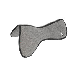 Acavallo Close Contact Stoßdämpfer mit Memory-Schaum und reiner Schurwolle Grau