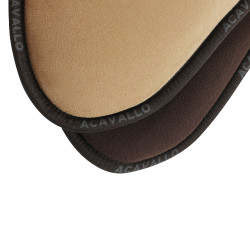 Acavallo Close Contact Stoßdämpfer mit Memoryschaum Sand Beige