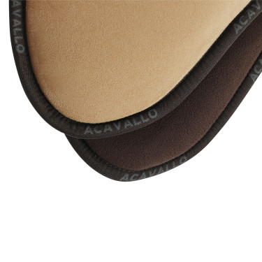 Acavallo Close Contact Stoßdämpfer mit Memoryschaum Sand Beige