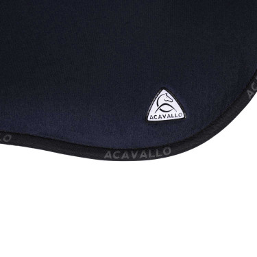 Acavallo Stoßdämpfer mit Memory-Schaum hintere Erhöhung Blau