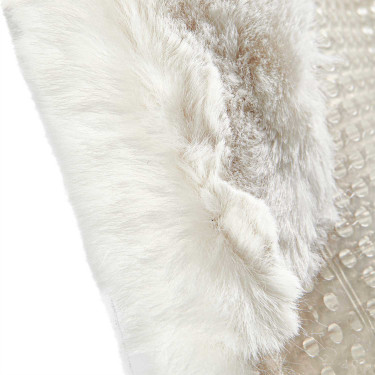 Acavallo Classic Gel Stoßdämpfer mit Lammfell Transparent / naturfarben