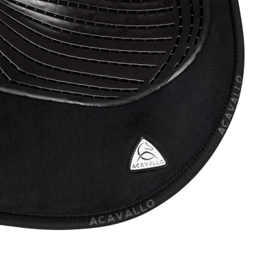 Acavallo Classic Gel Stoßdämpfer mit Memoryschaum Schwarz Acavallo Classic Gel Stoßdämpfer mit Memoryschaum Schwarz