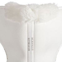 Acavallo Close Contact Memory Foam Schabracke mit Lammfell Weiß / weiß Weiß Acavallo Close Contact Memory Foam Schabracke mit Lammfell Weiß / weiß Weiß