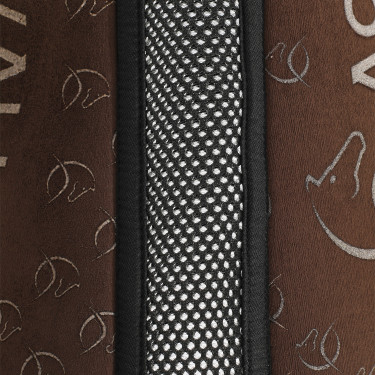 Spezieller Close Contact Stoßdämpfer mit Memory-Schaum und Silikongrip Braun