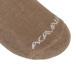 Acavallo Socken aus Baumwolle mit Strass Braun / Rosa / braune Strasssteine